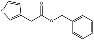 benzyl 3-thienylacetate Structure