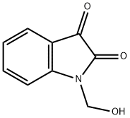 1-(Hydroxymethyl)indoline-2,3-dione Structure
