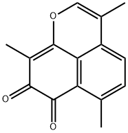 3,6,9-Trimethylnaphtho[1,8-bc]pyran-7,8-dione Structure