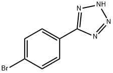 5-(4-BROMO-PHENYL)-2H-TETRAZOLE 구조식 이미지