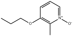 Pyridine, 2-methyl-3-propoxy-, 1-oxide (9CI) Structure