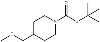 Tert-butyl 4-(methoxymethyl)piperidine-1-carboxylate Structure