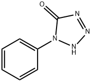 1-페닐렌-1,4-디하이드로-5H-테트라졸-5-ONE 구조식 이미지