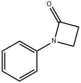 1-페닐라제티딘-2-원 구조식 이미지