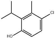 4-chloro-2-isopropyl-m-cresol  Structure