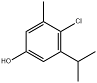 4-chloro-5-isopropyl-m-cresol  Structure