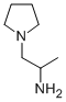 1-(1-Pyrrolidinyl)-2-propanamine Structure