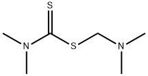 dimethylaminomethyl dimethyldithiocarbamate  Structure