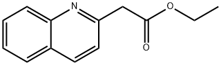 에틸2-(퀴놀린-2-일)아세테이트 구조식 이미지