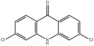 3,6-디클로로아크리딘-9(10H)-온 구조식 이미지