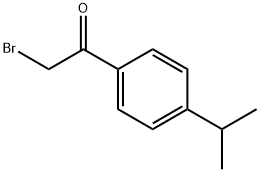 2-bromo-4-isopropylacetophenone  구조식 이미지