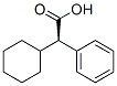 (R)-Cyclohexylphenylacetic acid Structure