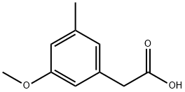 3-메톡시-5-메틸벤젠아세트산 구조식 이미지