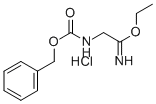 2-BENZYLOXYCARBONYLAMINO-ACETIMIDIC ACID ETHYL ESTER, HYDROCHLORIDE 구조식 이미지