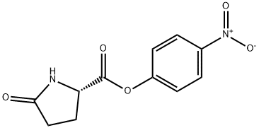 p-nitrophenyl 5-oxo-L-prolinate Structure