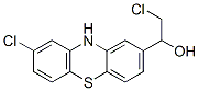 2-Chloro-1-(8-chloro-10H-phenothiazin-2-yl)ethanol 구조식 이미지