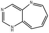 1H-피리미도[5,4-b]아제핀(9CI) 구조식 이미지