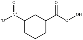 퍼옥시시클로헥산카르복실산,3-니트로-(7CI,8CI) 구조식 이미지