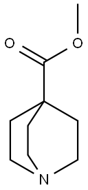 Methyl quinuclidine-4-carboxylate Structure