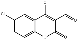 4 6-DICHLORO-3-FORMYLCOUMARIN  97 Structure