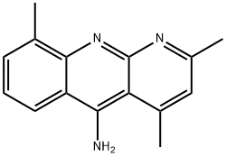 Benzo[b][1,8]naphthyridin-5-amine, 2,4,9-trimethyl- (9CI) Structure