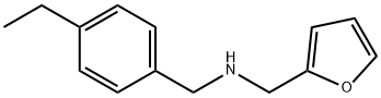 2-푸란메탄아민,N-[(4-에틸페닐)메틸]-(9CI) 구조식 이미지