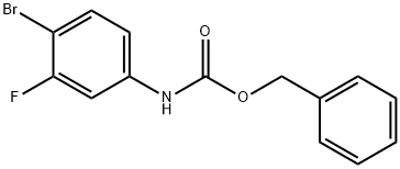 Бензил (4-бром-3-фторфенил)карбамат структурированное изображение
