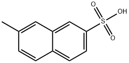 7-Methylnaphthalene-2-sulfonic acid sodium salt Structure