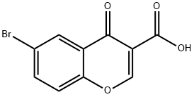 6-BROMOCHROMONE-3-CARBOXYLIC ACID Structure