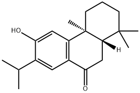 (4aS,10aS)-6-hydroxy-1,1,4a-trimethyl-7-propan-2-yl-3,4,10,10a-tetrahy dro-2H-phenanthren-9-one 구조식 이미지