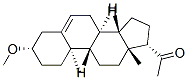 1-[(3S,8S,9S,10R,13R,14S,17S)-3-methoxy-10,13-dimethyl-2,3,4,7,8,9,11, 12,14,15,16,17-dodecahydro-1H-cyclopenta[a]phenanthren-17-yl]ethanone 구조식 이미지