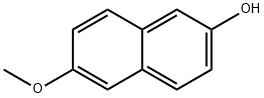 6-Methoxy-2-naphthol Structure