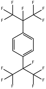 1,4-BIS(HEPTAFLUOROISOPROPYL)BENZENE Structure