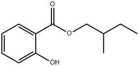 2-methylbutyl salicylate Structure