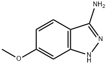 3-AMINO-6-METHOXY-1H-INDAZOLE Structure
