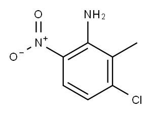 2-AMINO-6-CHLORO-3-NITROTOLUENE Structure