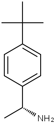 (R)-1-(4-tert-butylphenyl)ethanamine 구조식 이미지