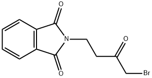 2-(4-Bromo-3-oxobutyl)isoindoline-1,3-dione Structure