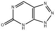 5H-1,2,3-Triazolo[4,5-d]pyrimidin-5-one, 1,4-dihydro- (9CI) 구조식 이미지