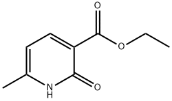 2-Hydroxy-6-methylpyridine-3-carboxylic acid ethyl ester Structure