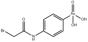 N-(bromoacetyl)-4-arsanilic acid Structure