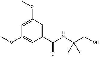 N-(2-hydroxy-1,1-dimethylethyl)-3,5-dimethoxybenzamide Structure