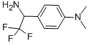 1-(4-DIMETHYLAMINOPHENYL)-2,2,2-TRIFLUOROETHYLAMINE Structure