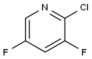 Pyridine, 2-chloro-3,5-difluoro- (9CI) Structure