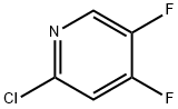 Pyridine, 2-chloro-4,5-difluoro- (9CI) Structure