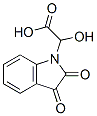 1H-인돌-1-아세트산,2,3-디하이드로-알파-하이드록시-2,3-디옥소-(9CI) 구조식 이미지