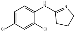N-(2,4-dichlorophenyl)-4,5-dihydro-3H-pyrrol-2-amine Structure