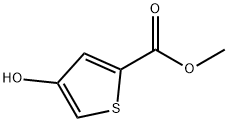 4-Hydroxy-2-thiophenecarboxylic acid methyl ester Structure