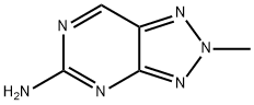 2H-1,2,3-Triazolo[4,5-d]pyrimidin-5-amine, 2-methyl- (9CI) 구조식 이미지