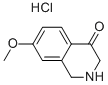 7-METHOXY-2,3-DIHYDROISOQUINOLIN-4(1H)-ONE HYDROCHLORIDE Structure